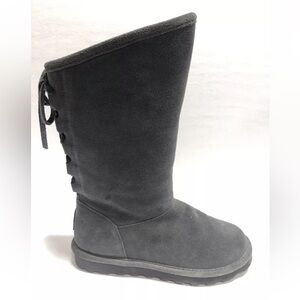Bearpaw Women’s Phylly, Gray Waterproof Winter Boots, Size 6M